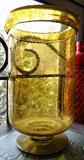 Vintage yellow glass bowl $ 40.00