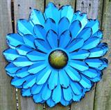 Blue metal flower $ 20.00