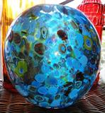 Multi colored round vase $ 20.00