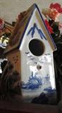 Ceramic birdhouse $ 20.00