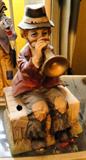 Ceramic clown, army and marine collectible figurines from $ 10.00
