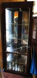 Corner glass curio $ 160.00