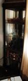 Corner glass curio $ 160.0