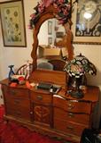 Dresser / Mirror $ 340.00 (part of matching bedroom set)