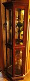 Glass curio $ 100.00