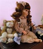 Porcelain dolls from $ 20.00