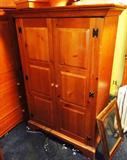 Wood armoire $ 200.00