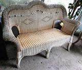 Wicker Loveseat $ 50.00