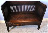 Antique Michigan Chair and Table deacon's bench - call for price