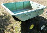 Cart attachment for Massey - Ferguson tractor.