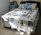 Full bed (includes frame, headboard, mattress and box spring) $ 200.00