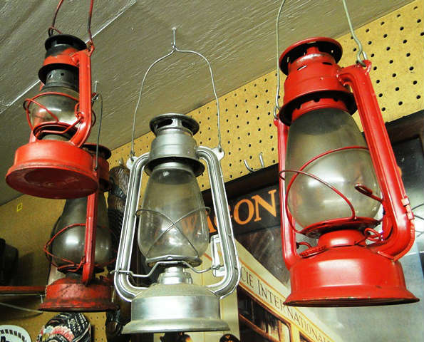 Vintage oil lanterns from $ 20.00