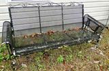 Outdoor metal glider $ 60.00