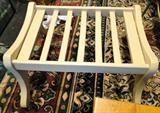 Wood luggage rack $ 30.00
