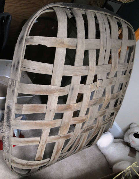 Antique tobacco basket $ 50.00