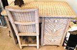 Wicker Desk / Chair $ 140.00