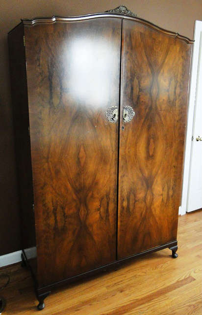 Solid wood armoire $ 800.00