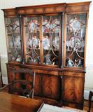 Solid wood china hutch $ 600.00