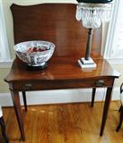 Drop leaf display table $ 220.00