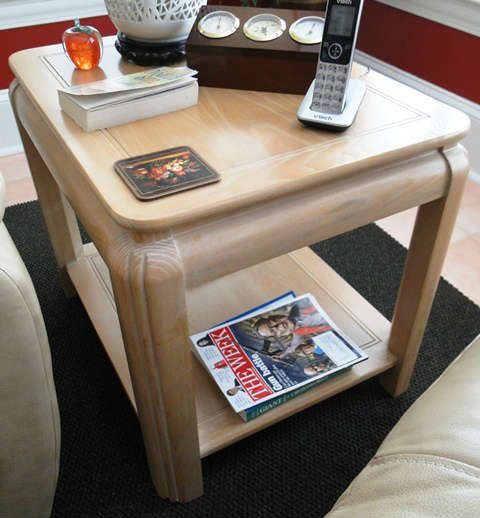 End table $ 80.00