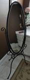 Metal floor mirror $ 80.00