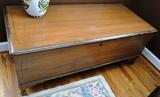 Wood hope chest $ 160.00