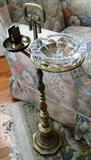Brass smoking stand $ 80.00