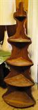 Vintage corner shelf unit $ 50.00