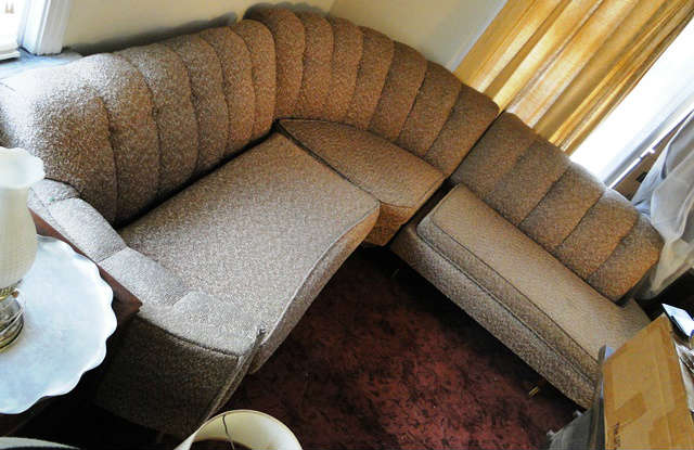 Vintage sectional sofa $ 300.00