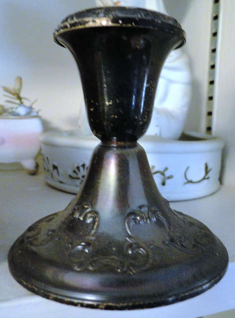 Sterling silver candle holder $ 30.00