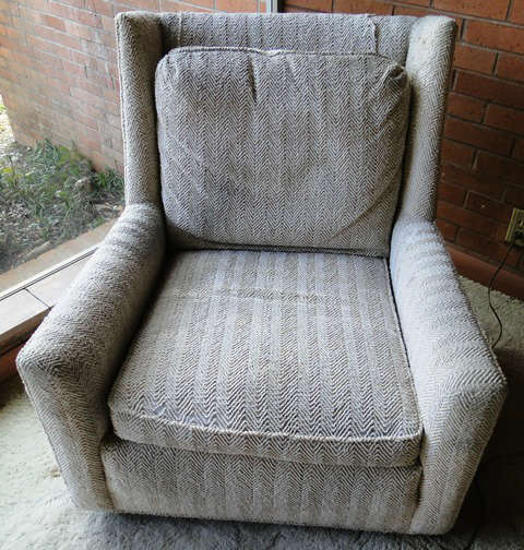 Vintage Upholstered Chair $ 80.00. Sold