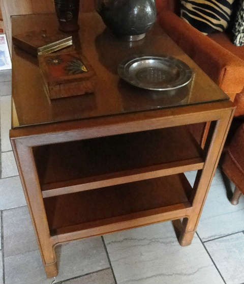 Solid wood end table $ 80.00