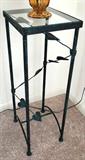 Glass top plant stand $ 40.00
