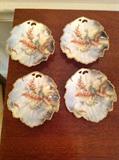 Set of 4 vintage ceramic prussian hanging plates $ 40.00