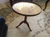 Bordered serving table $ 60.00