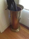Brass umbrella stand $ 70.00