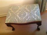 Upholstered bench - $ 80.00 - 23" wide x 16" deep x 18" tall