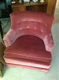 Upholstered chair $ 60.00