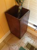 Wood umbrella stand $ 40.00