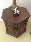 6 sided end table $ 60.00