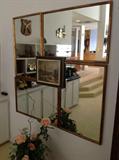 4 piece mirror / picture set $ 180.00