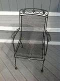 Metal chair $ 60.00