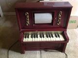 Piano Lodeon - mini player piano with rolls $ 80.00