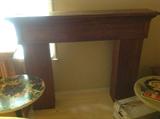 Fireplace mantle $ 120.00