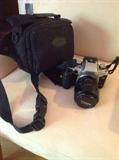 Canon EOS Elan IIE with EW-63 lens and case $ 80.00
