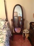 Floor length mirror $ 100.00