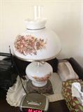 Vintage globe lamp $ 70.00