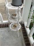 Metal plant stand $ 40.00