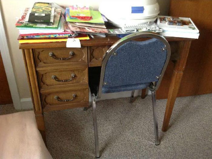 Sewing Desk and chair (no machine) - $ 60.00