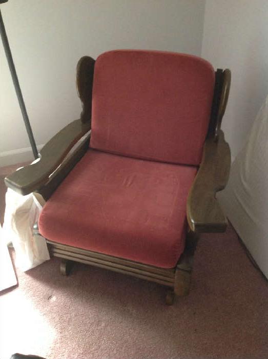 Vintage wood chair $ 80.00